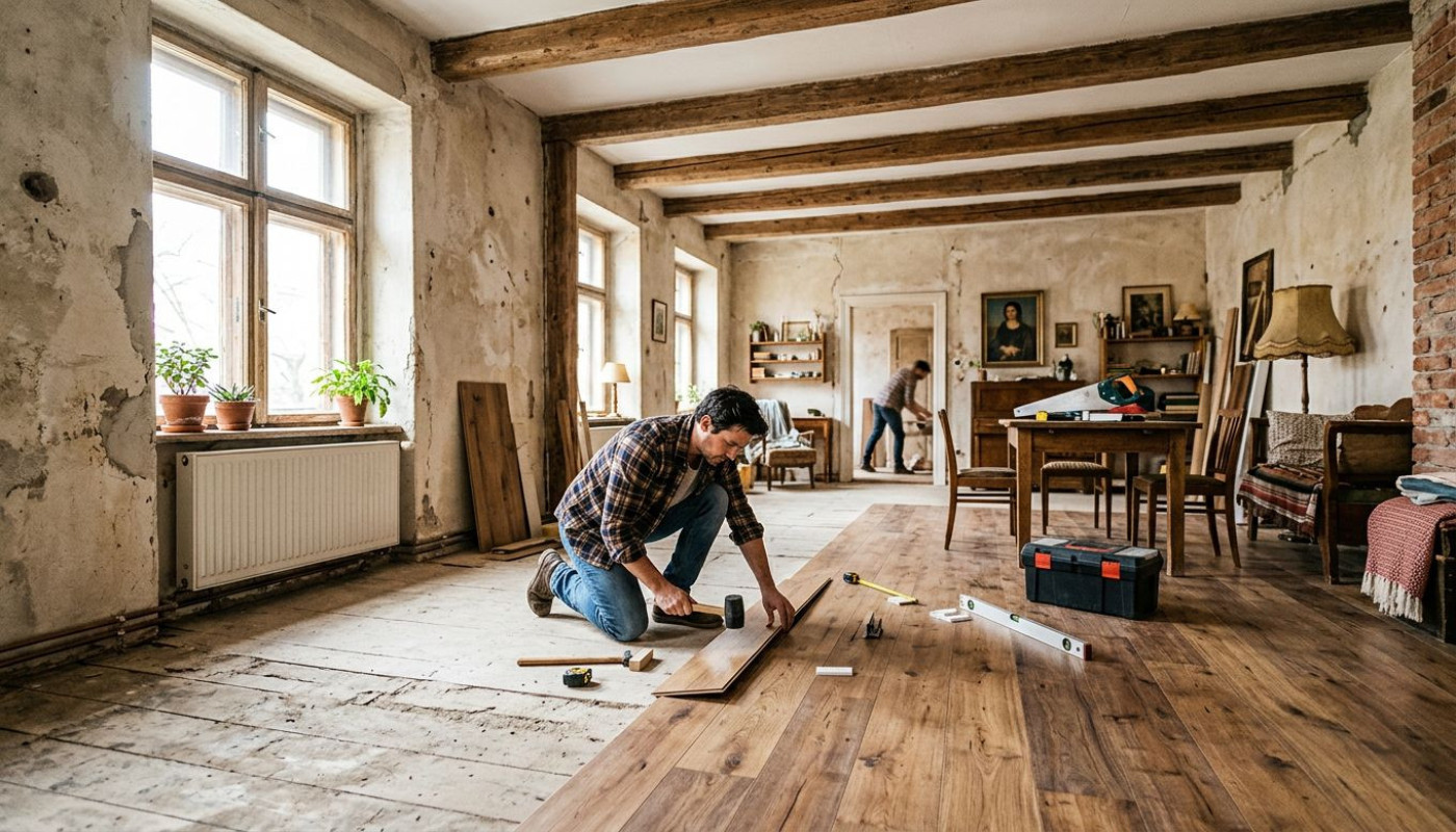 Faut-il privilégier la pose flottante pour la rénovation d’un appartement ancien ?