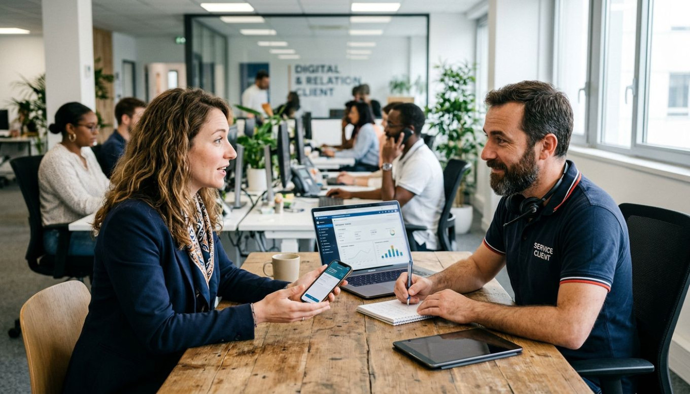 Quand le digital bouscule la relation client-service : retours terrain